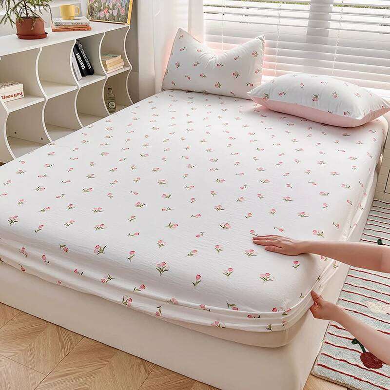 A 3-piece printed pillowcase set, including 1 bed cover +2 pillowcases without cores, soft and breathable C260304-image-1096246866