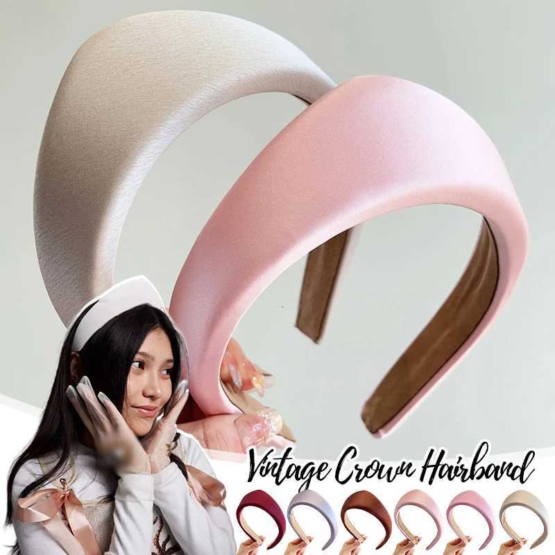 1pc Women Simple Velvet Hairband Anti Slip Adult Hair Clip Wide Edge Headband Girls 2025 New Hair Accessory H260304-image-1096240772