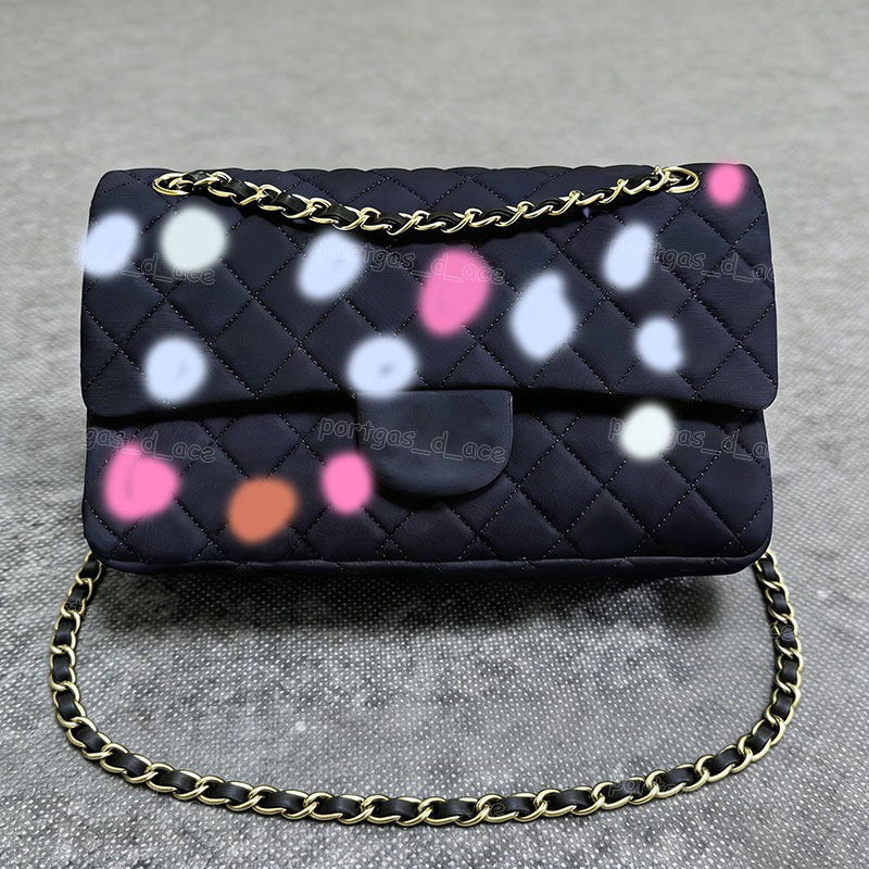 Sac de dîner à chaîne noire pour femmes, sacs de styliste multicolores imprimés de lettres, sac de vacances quotidien