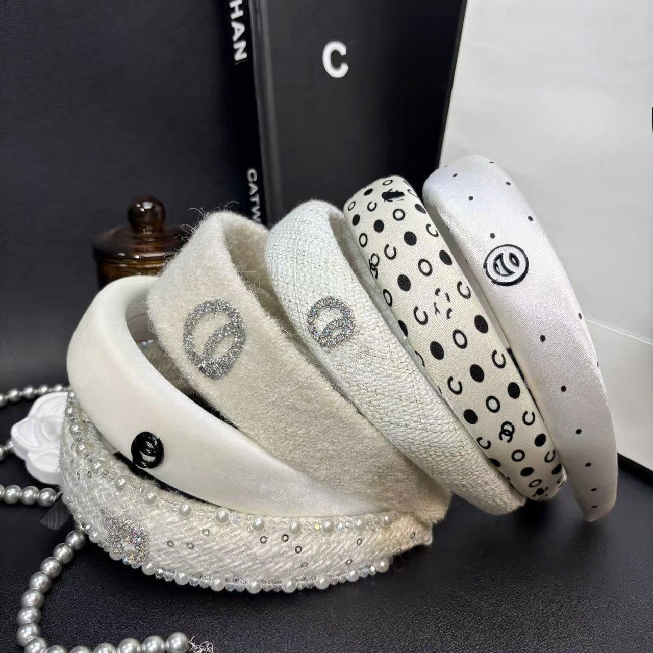 Headbands Plaid Designer Hair bands Women Girl Brand Letter HairJewelry High Quality Fashion Accessory Jewelry-image-1096226962