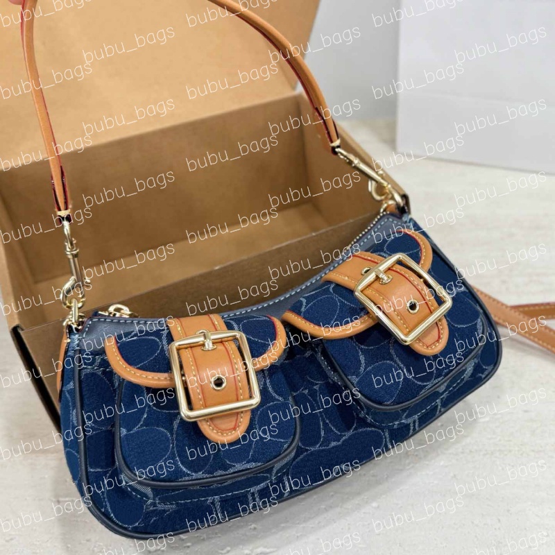 Designer Femmes Cross Body Sacs à bandoulière Luxe Classique Hommes Sac sous les bras Toile Vintage Mode Rétro Boucle Poche Design Sacs à bandoul