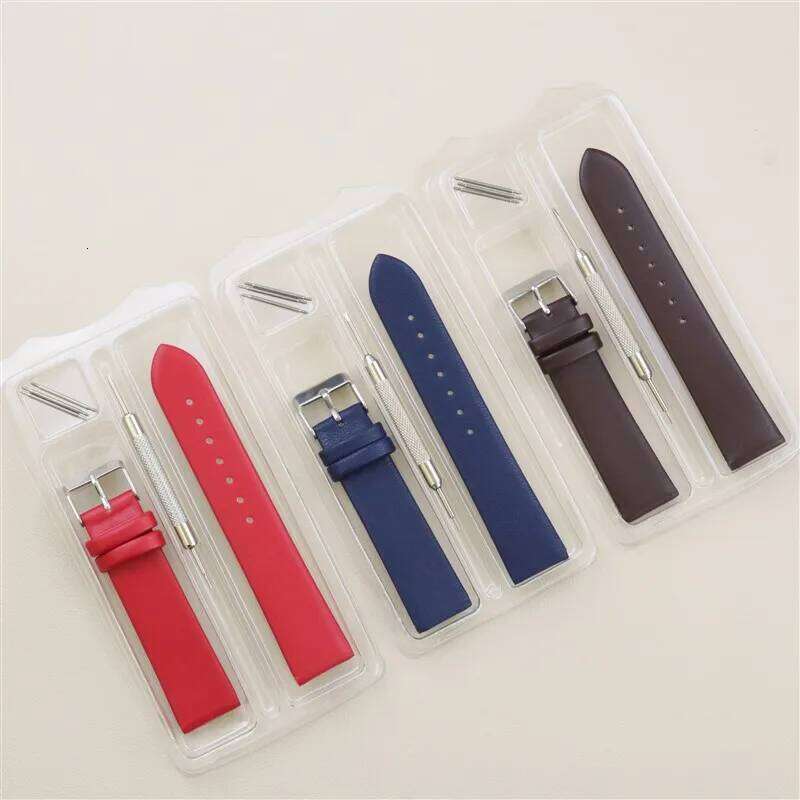 *wearproof* leather strap Soft and durable watch band 8mm 10mm 12mm 14mm 16mm 18mm 20mm 22mm 24mm H260304-image-1096265930