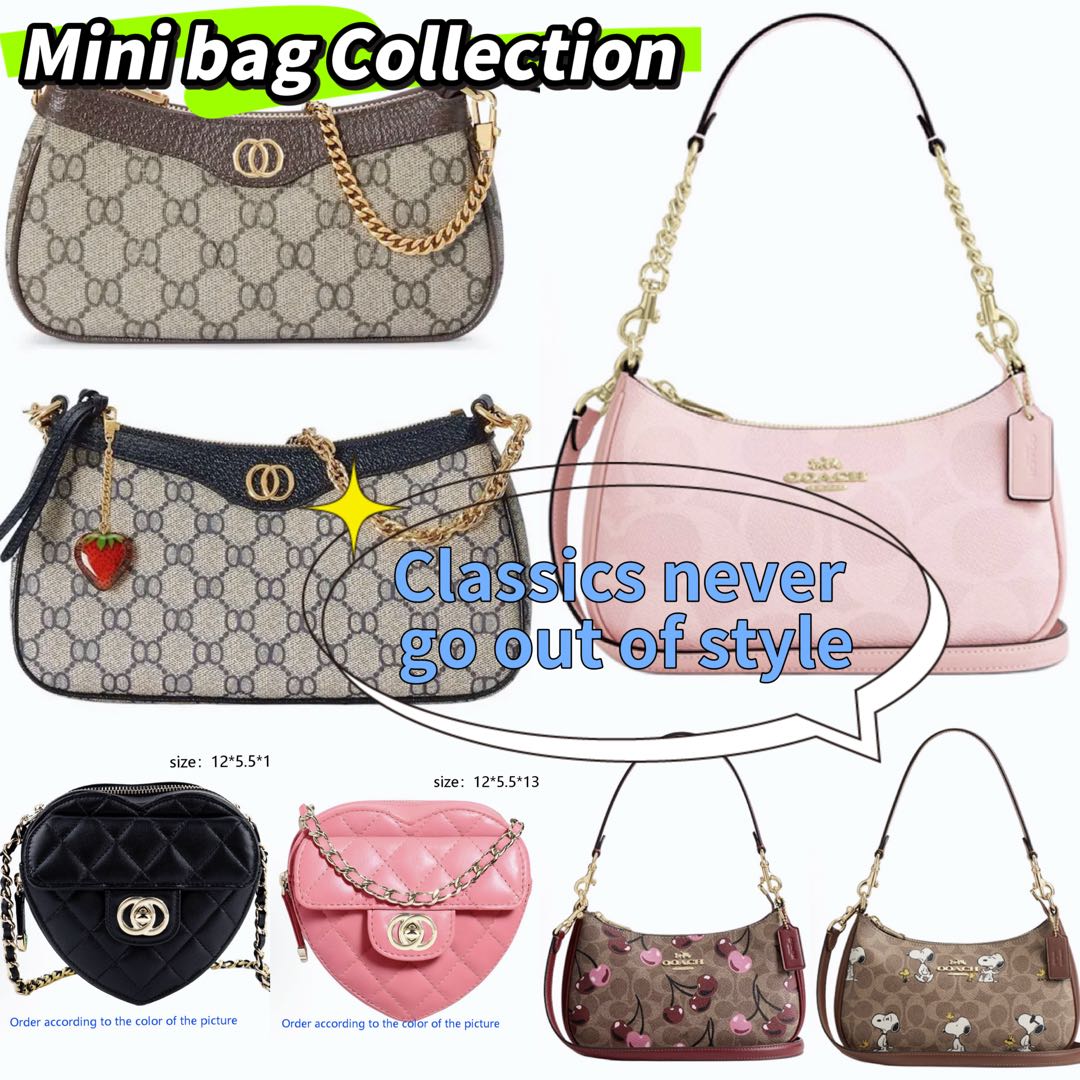 12a Mini sac collection sac de créateur ophidia sac à bandoulière teri sac teri sac rose sac à main Sac à main Sacs de luxe et extravagants Les c