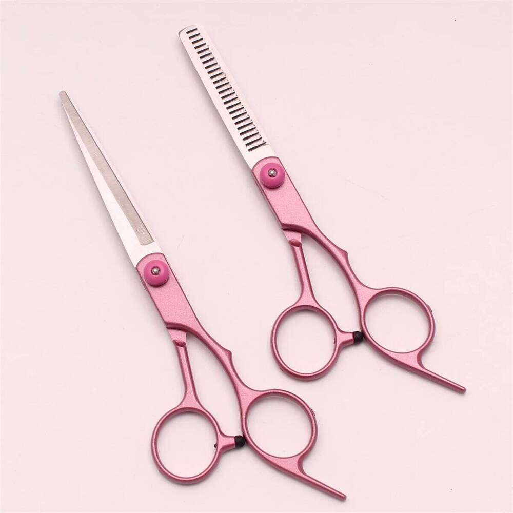 Cutting 6" Japan Stainless Steel Hairdressing Thinning Shears Hair Scissors Set Styling Tool C1000 H260304-image-1096263921