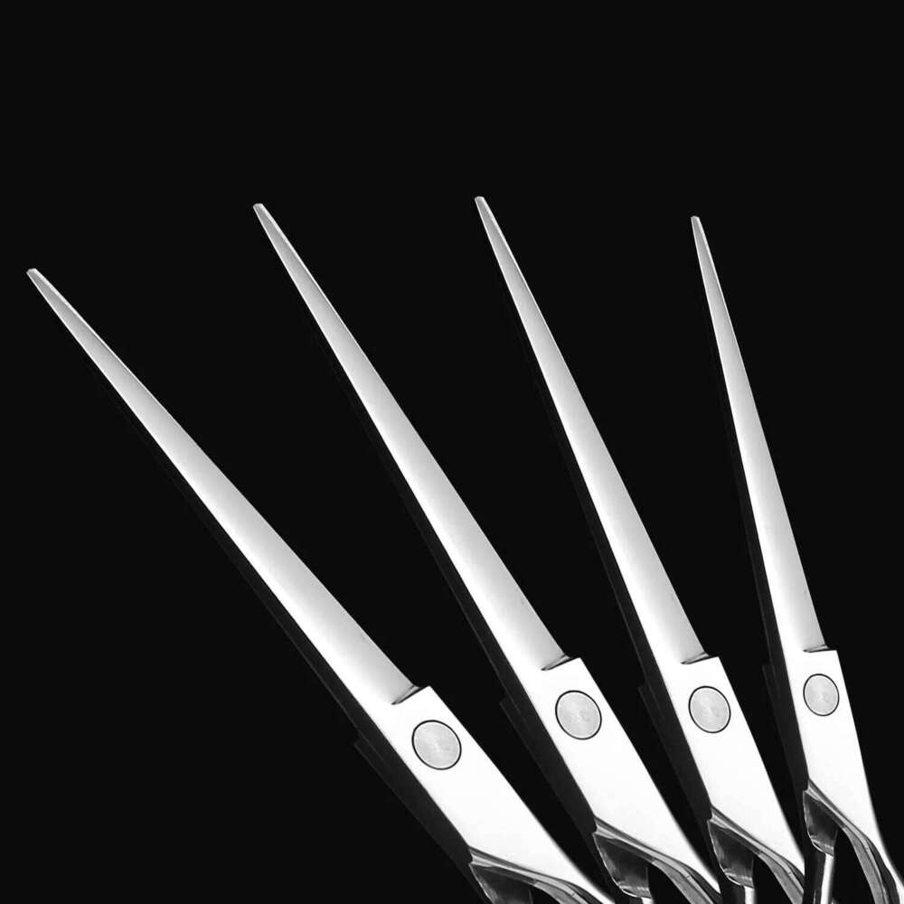 Professional Hairdressing Scissors - Sharp, Texturizing Shears for All Hair Types,, Right-Hand Cutting Scissorsed, Scent-Free H260304-image-1096263790
