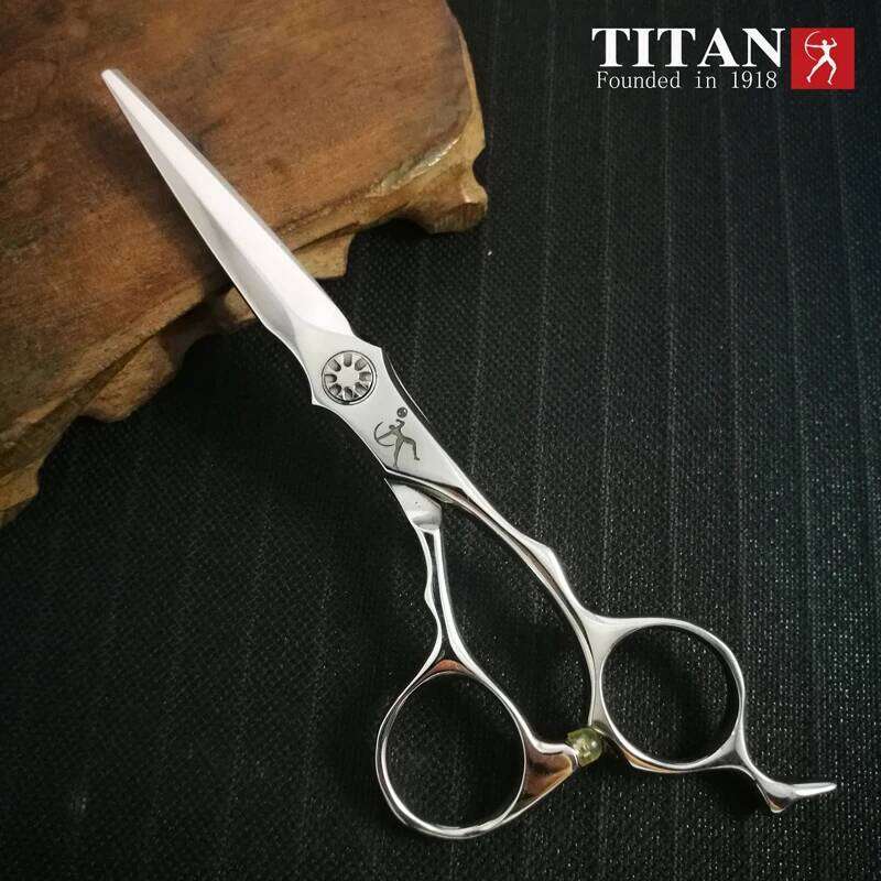 Titan hair vg10 steel, hand made sharp Cutting hairdressing shears barber scissors H260304-image-1096263622