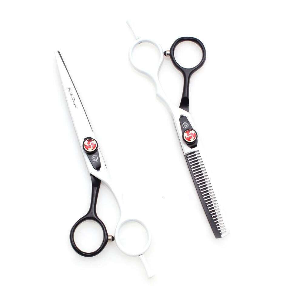 Professional Purple Dragon 5.5" 6" Japan Stainless Hair Cutting Scissors Barber Shop Thinning Shears Salon Z1018 H260304-image-1096263609