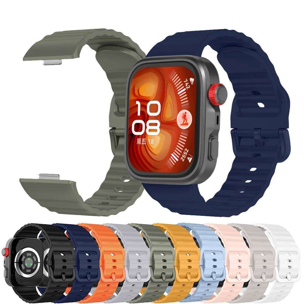 Sport Band For Fit 4 Pro/4/3 Accessories replacement belt Silicone Correa pulseira Bracelet Watch fit4 Strap H260304-image-1096265652