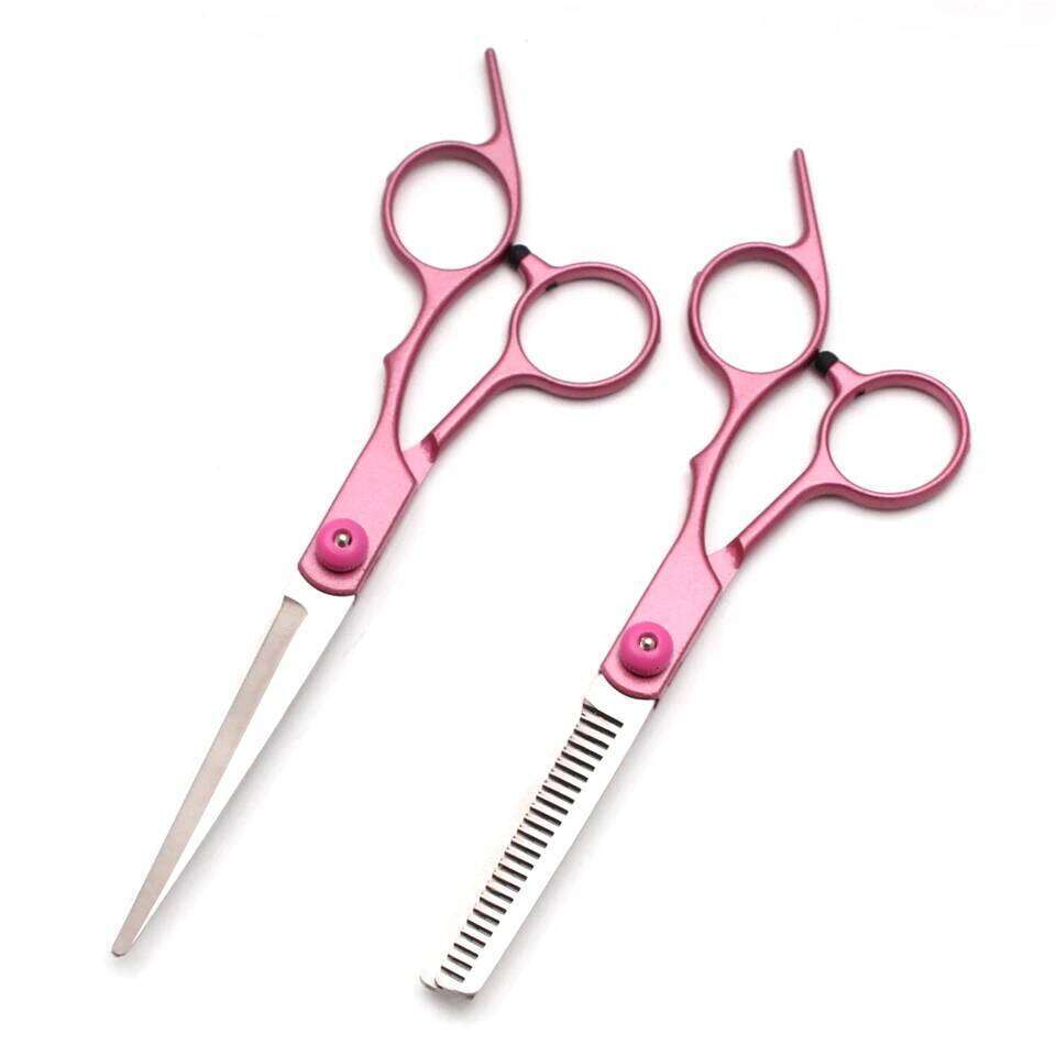 6'' Japan Stainless Hairdressing Hair Cutting Shears Haircut Set Thinning Scissors Dropshipping C1000 H260304-image-1096263761