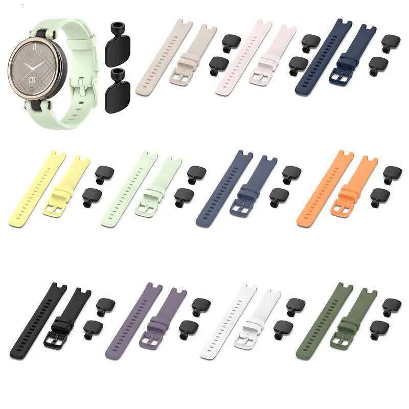 Silicone Strap Smartwatch Colorful Waterproof Band Bracelet Watchband Wristband For Garmin Lily Fitness H260304-image-1096265458