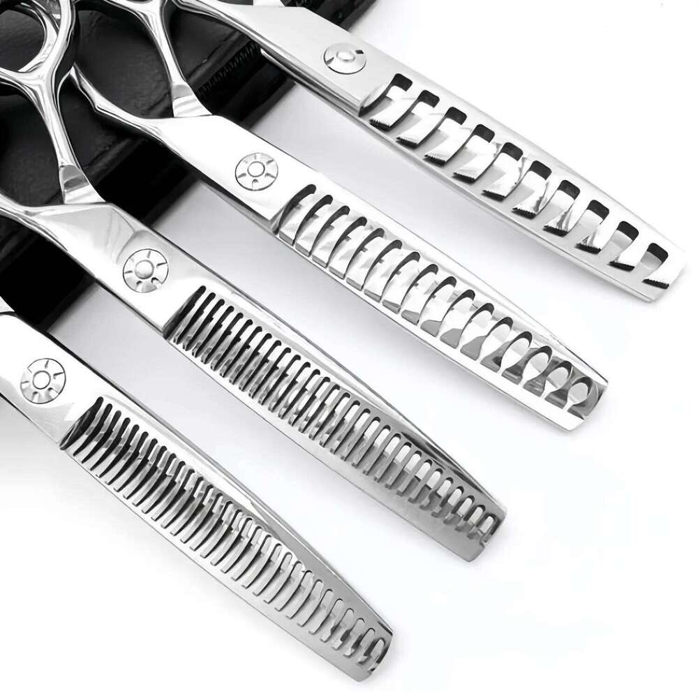 Professional Haircut Scissors, 6 Inch Cutting Scissors Hair Thinning Shears, Sharp And Durable Barber Hairdressing Tools H260304-image-1096263811
