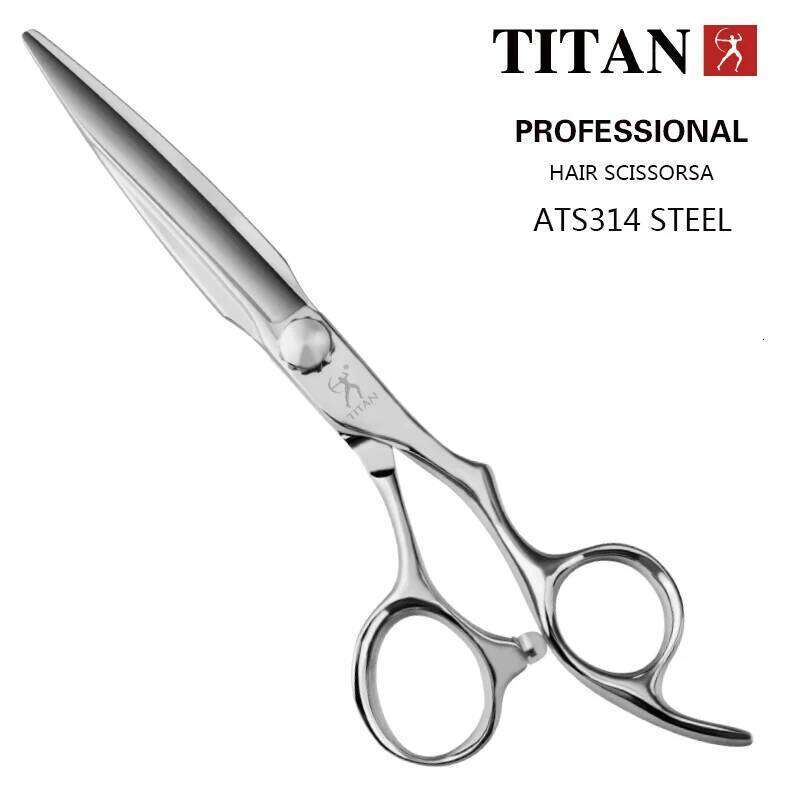 TITAN Professional Barber Cutting Hairdressing Shears Salon Scissors JAPAN ATS314 Steel H260304-image-1096263681