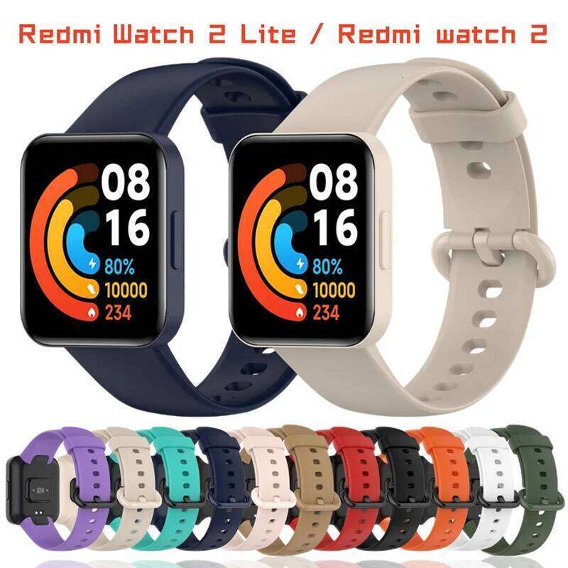 Strap 2 Lite Smart Watch Accessories Soft TPU Silicone Replacement Wristband Bracelet for Redmi Watch2 Correa H260304-image-1096266056
