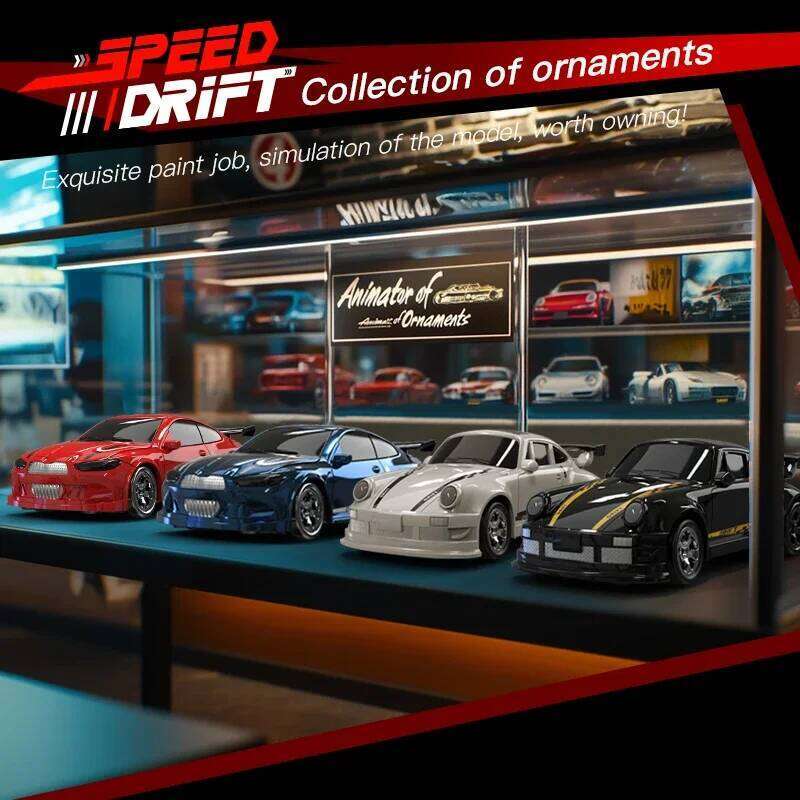 1/64 Rc Car 2.4G Full Scale 4WD Remote Control Vehicle Children's for Boys Birthday Gifts Mini Drift Cars Toys H260304-image-1096262712
