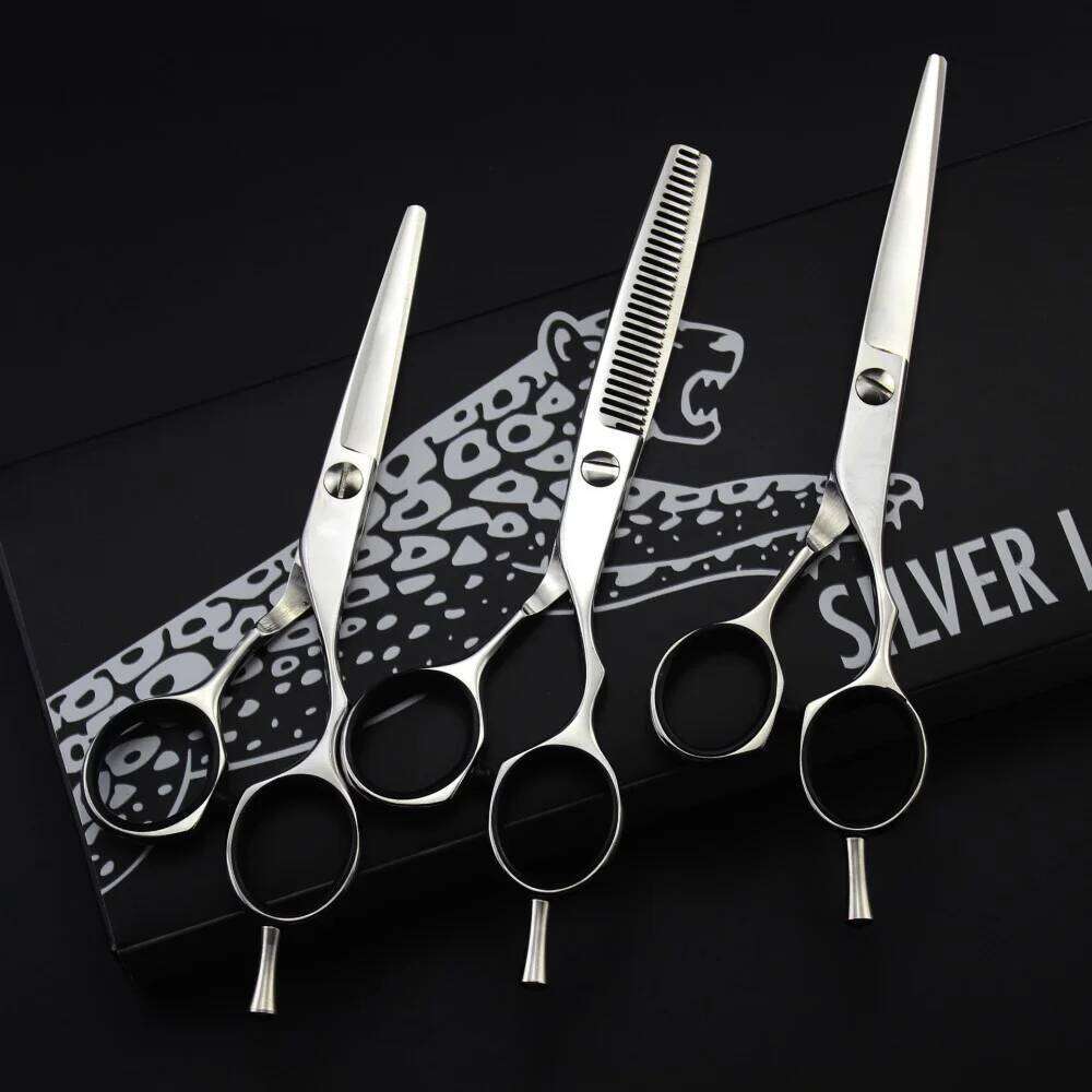 Professional Hairdressing 5.5" 6" Stainless Barber Hair Cutting Scissors Thinning Shears Dropshipping H260304-image-1096263624