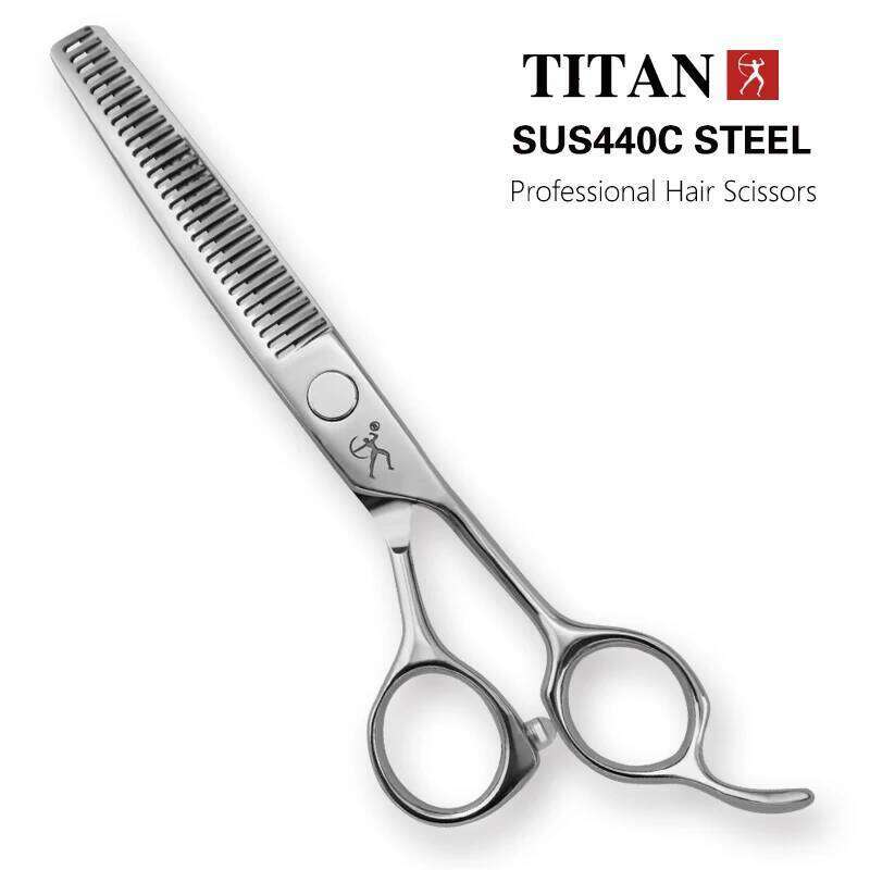 TITAN professional hair thinning barber cutting scissors H260304-image-1096263677