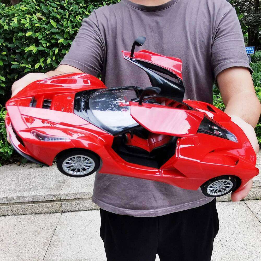 Paisible 1:14 Electric RC Car Classical Remote Control Cars Door Can Open Vehicle Toys For Boys Girls Kids Gift 6066 H260304-image-1096262423