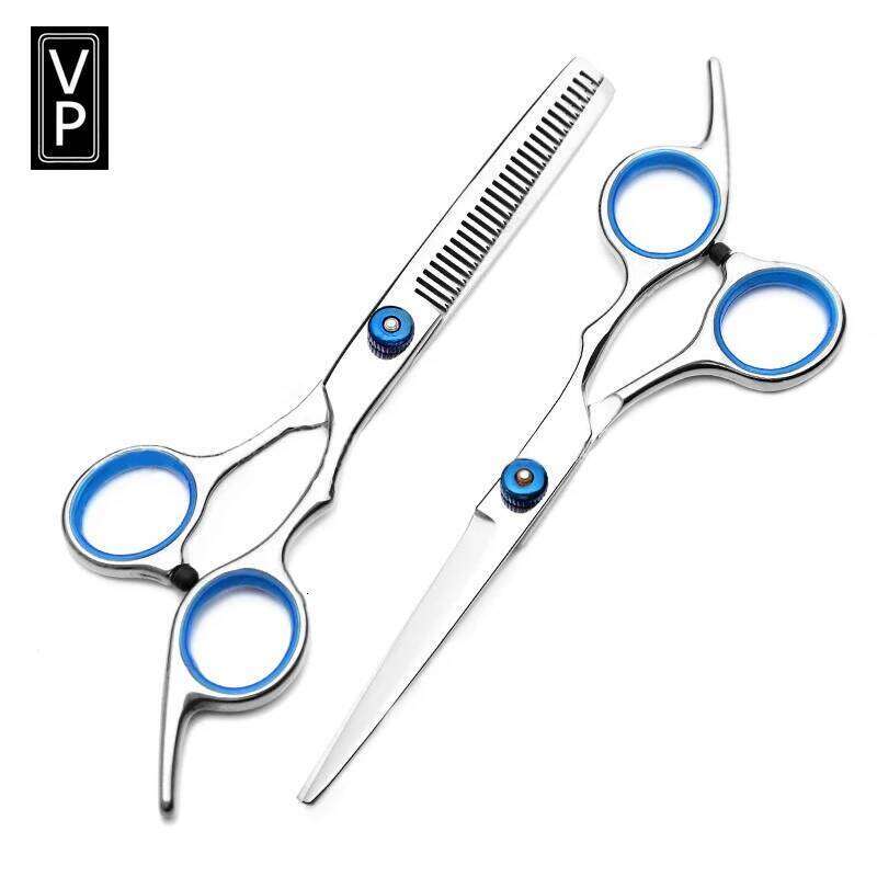 6 Inch Hair Professional Hairdressing Cutting Thinning Scissors Barber Shear Accessories H260304-image-1096263906