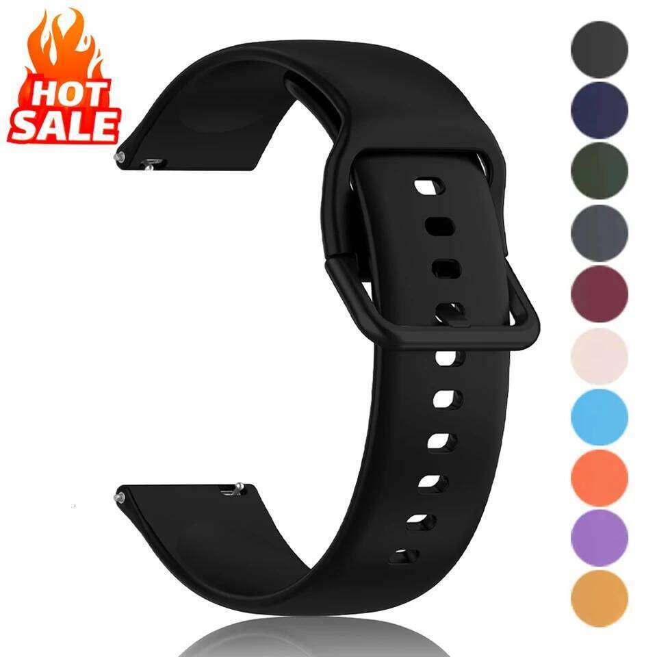 Strap For GTS 2/4/3/GTS 2/4 Mini/GTR 4/2/2e 20mm/22mm Watch Silicone Sport Bracelet Amazfit bip 6 5 3/u pro Series band H260304-image-1096266199