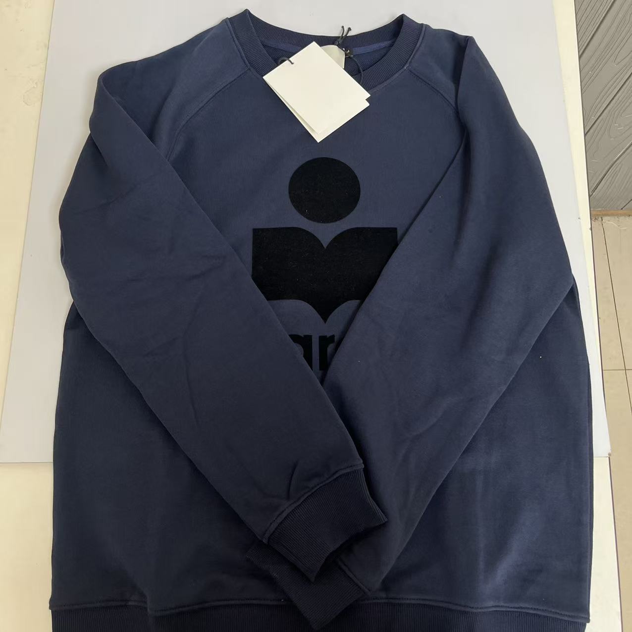 Designer Sweatshirts Femmes Sweatshirts Sweatshirts Tops Nouveau Classique Floqué Imprimer Col Montant Coton Casual Dames Sweatshirts