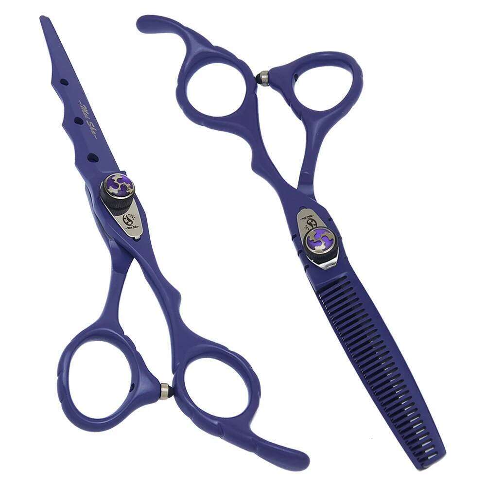 Japan Steel 6.0" Barber Shop Hairdressing Scissors Cutting Shears Thinning Scissor Professional Haircut Styling Tesouras A0024A H260304-image-1096263786