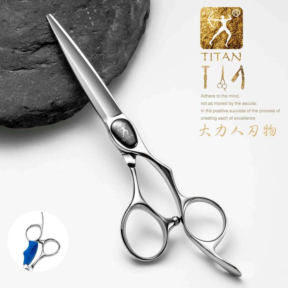 Titan Professional Hair Barber Tool for Men's Grooming And Haircutting 5.5,6.0 Shears Scissors H260304-image-1096264055