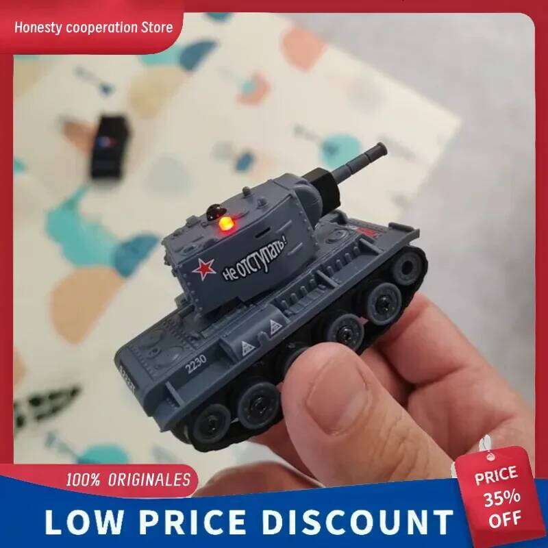 Mini Remote Control Tank Interactive Boy Gift Infrared Battle Full Proportion Toy RC Car For Boys Educational Fun Games H260304-image-1096262417