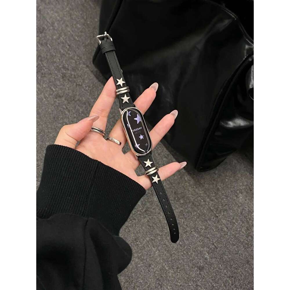 For Band 10/9/8/NFC strap leather loop H260304-image-1096265396