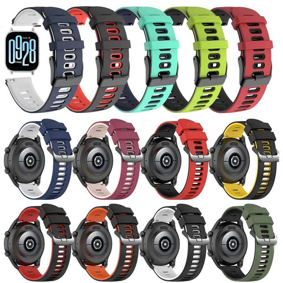 Silicone Strap Comfortable Correa Redmi Watch 5 Lite/5 Active Soft Bracelet Band belt For 22mm 20mm H260304-image-1096265963