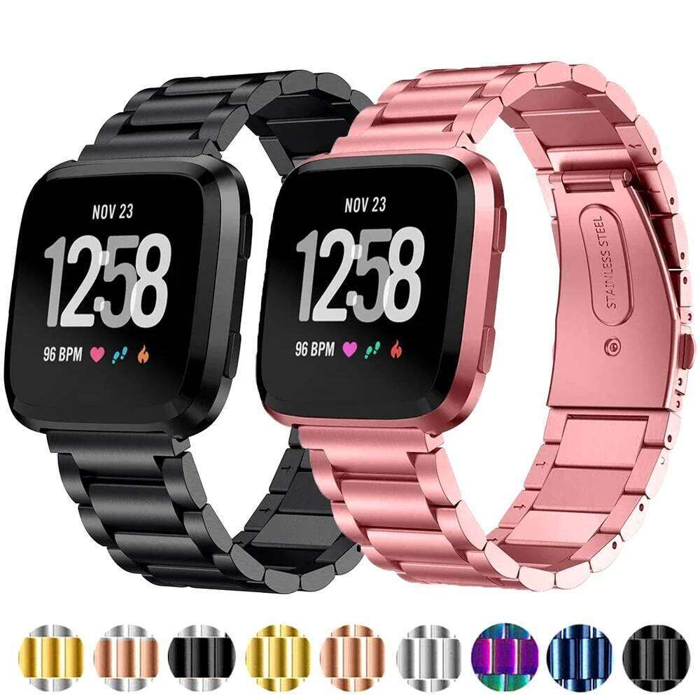 Stainless Steel for Versa/Lite/Versa2 Smart watch replacment band 316L Metal Belt Bracelet strap Versa 2 H260304-image-1096265832