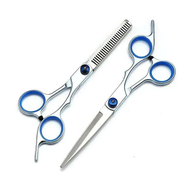 Professional Inch Stainless Steel Barber Hair Cutting Thinning Scissor Shears Hairdressing H260304-image-1096263539