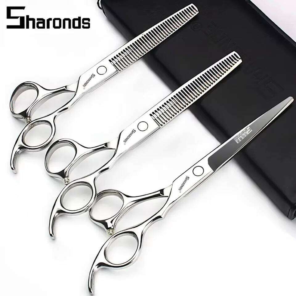 Thinning 6inch/6.5/7inch/7.5 inch Japan Professional hairdressing Scissors Barber Sharp Hair Cutting Shears H260304-image-1096263947