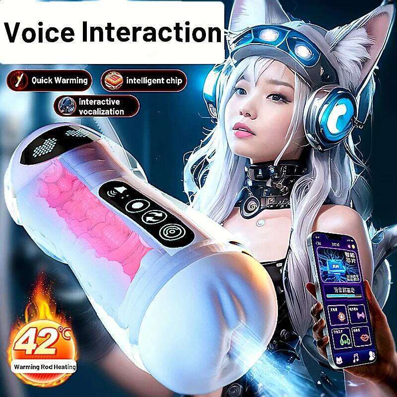 Automatic Male Masturbator Cup Delivers Powerful Vibration Pulses With Air Pressure Suction For Enhanced Pleasure Experiences W260305-image-1096486924