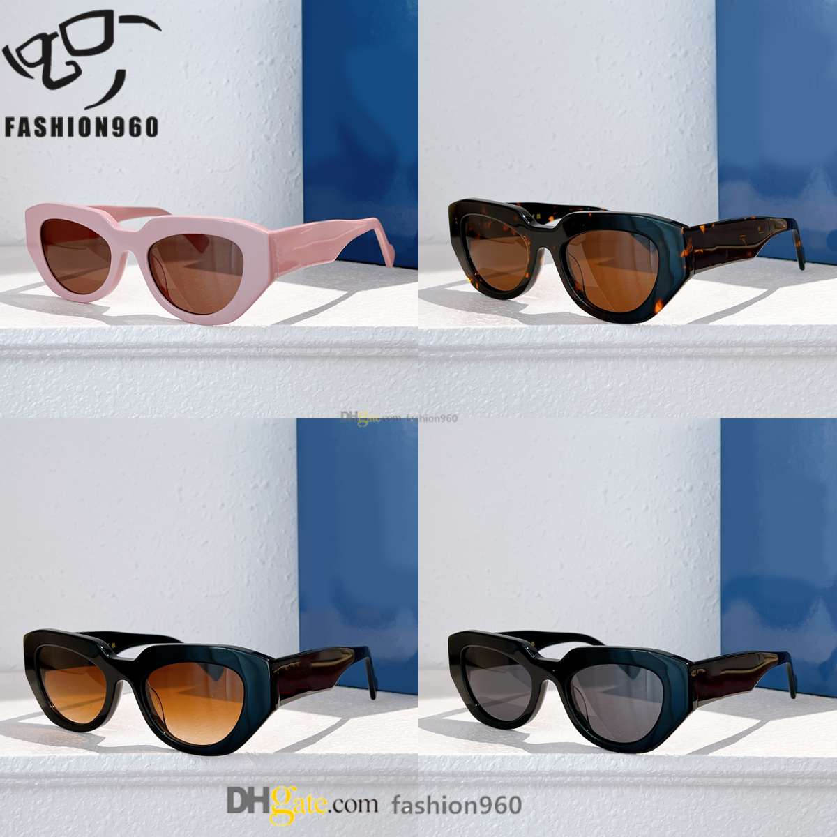 Cat eye sunglasses for women men eyeshades outdoor timeless classic style Eyewear Retro lunette de soleil Driving Multiple style glasses designer-image-948219893