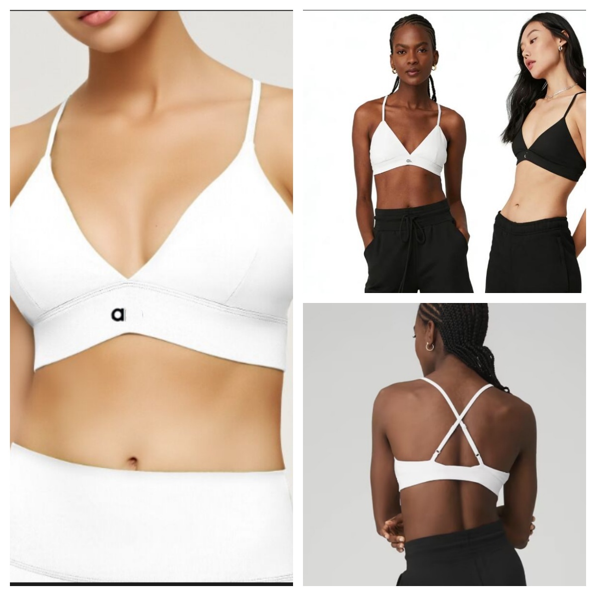 Designer Clothing Women's Sports Bra High end White Striped Low back Dance Yoga Set Summer Running Fitness Gym Pilates-image-1108677671