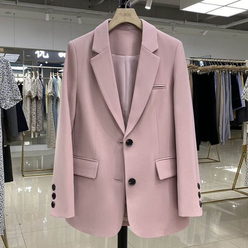 474 Nouveau costume professionnel haut de gamme pour femme, élégant et stylé, jeune et beau.