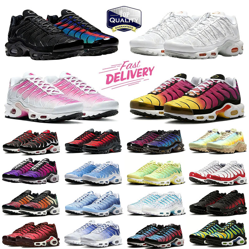 free shipping tn terrascape plus outdoor running shoes tnss men trainers tns Unity Utility Berlin Black White Greedy Hyper Blue sports sneakers w-image-762777422
