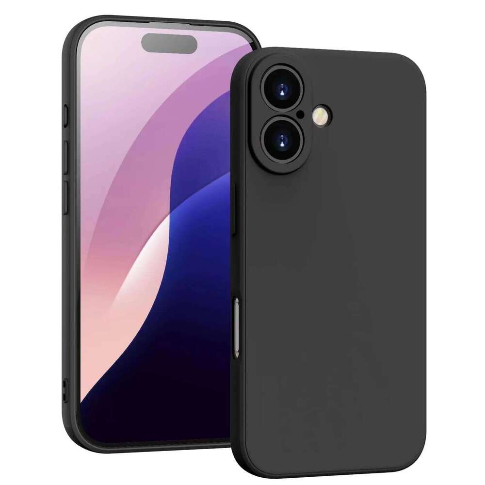 Liquid Silicone Case for 15 14 13 11 Pro Max 12 Mini iPhone 16 Plus 16e 17 Air Soft Protective Anti-drop Cover H260305-image-1096487874