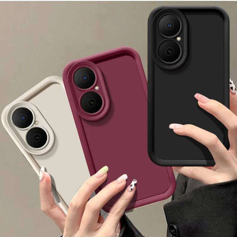 For Nova Y73 Phone Case MGA-LX3 Anti fall protection Candy Matte Soft Cover H260305-image-1096513014