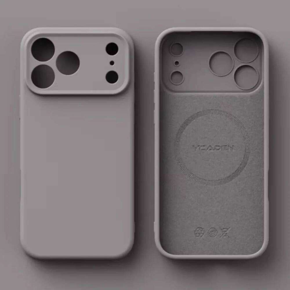 Offical Magnetic ShockProof Protective Phone Case for IPhone 17 Pro Max 16 15 14 13 12 Silicone Plain Soft Back Cover H260305-image-1096532783