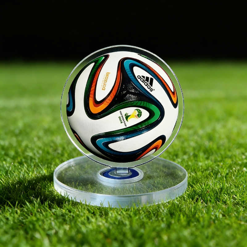 2026 New World Cup Football Rotating Stand outdoor Souvenir Gift For USA Canada Mexico Brazil Temu T260308 Free Shipping