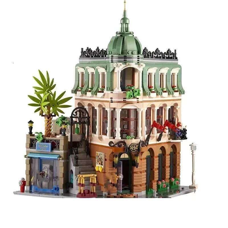 3066 PCS Boutique Hotel Modular Compatible T63336 10297 Building Blocks Bricks Toys Birthday Christmas Gifts Z260306-image-1096525426
