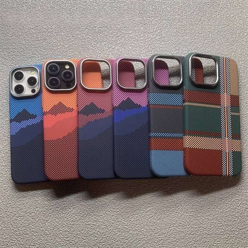 Mountain Print Magnetic Case 17 16 Cover for iPhone 15 Pro Max Hard PC Carbon Phone Shell Camera High Protective Coque H260305-image-1096531549