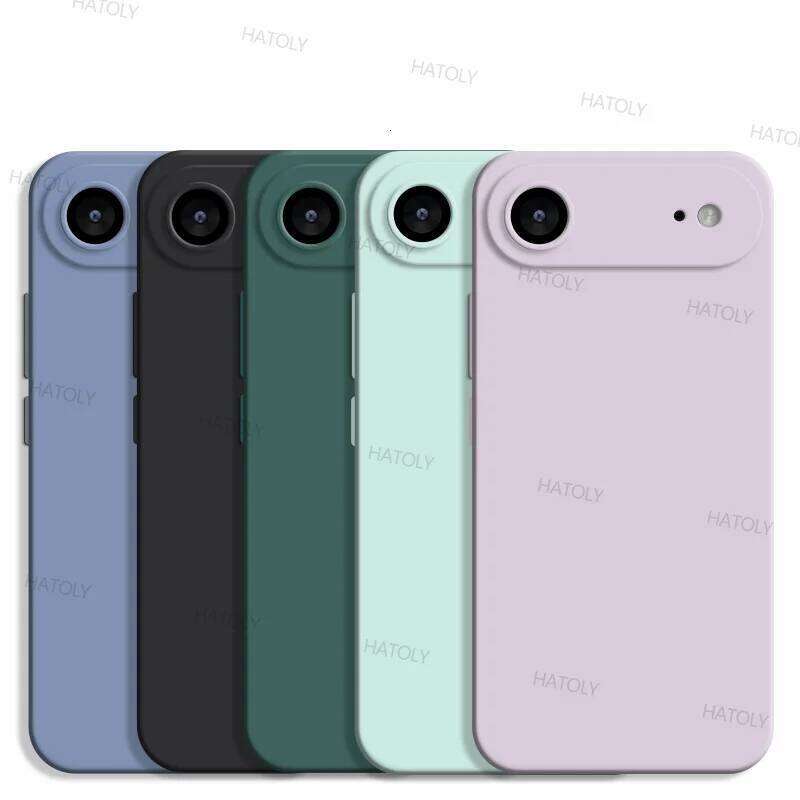 Case For Original TPU Protector Shockproof Liquid Silicone Phone Cover iphone 17 Air H260305-image-1096515036