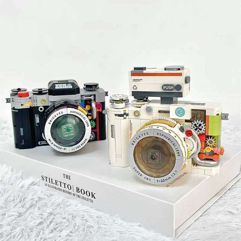 Creative Building Blocks Mechanical Universe Retro Camera Assembled Handmade Model Ornaments DIY Educational Leisure Toys Z260306-image-1096525653
