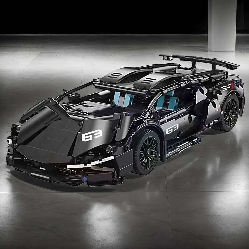 Technical Racing Sport Car Model Building Blocks technic adults 1:14 DIY Supercar Brick Puzzle Toys Kid Adult Gift1280+granule Z260306-image-1096518049