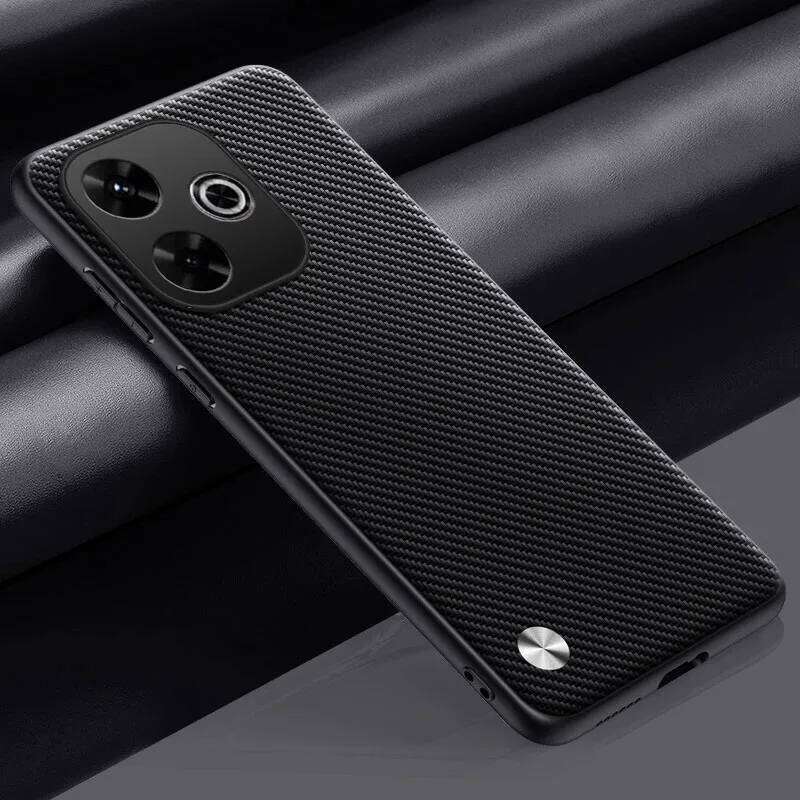 Leather Phone 13 13C 5G 13 C Protective Cover Silicone Shockproof Case For Poco M6 4G Coque H260305-image-1096558272