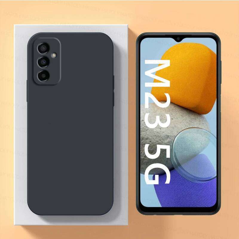 For Case M13 M33 M53 TPU Shockproof Liquid Silicon Phone Back Cover Galaxy M23 5G H260305-image-1096559307