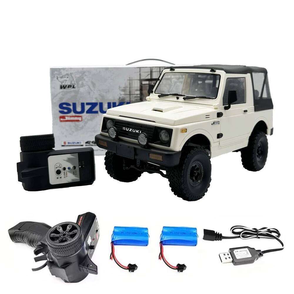 1/10 WPL C74-1 C74 Jimny Warrior JA11 4WD 2.4G RC Crawler Simulation Remote Control On-road Car For Boys Birthday Xmas Gifts C260306-image-1096579523