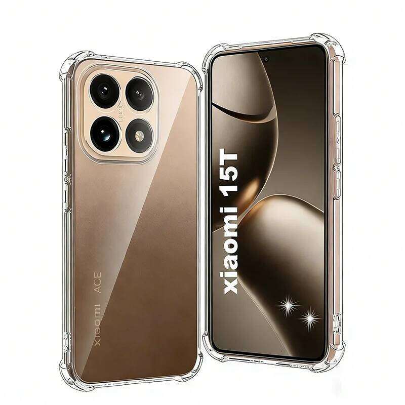 Shockproof Clear TPU Case 17 Max 15 Ultra 3D Transparent Silicone Cases for 15T Pro funda Cover H260305-image-1096558219